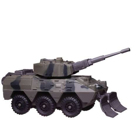 Игровой набор Боевая сила ABTOYS Военная техника Танк Вертолет 2 фигурки Солдат