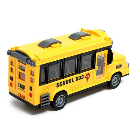 Автобус Sima-Land радиоуправляемый «Школьный» световые эффекты работает от батареек