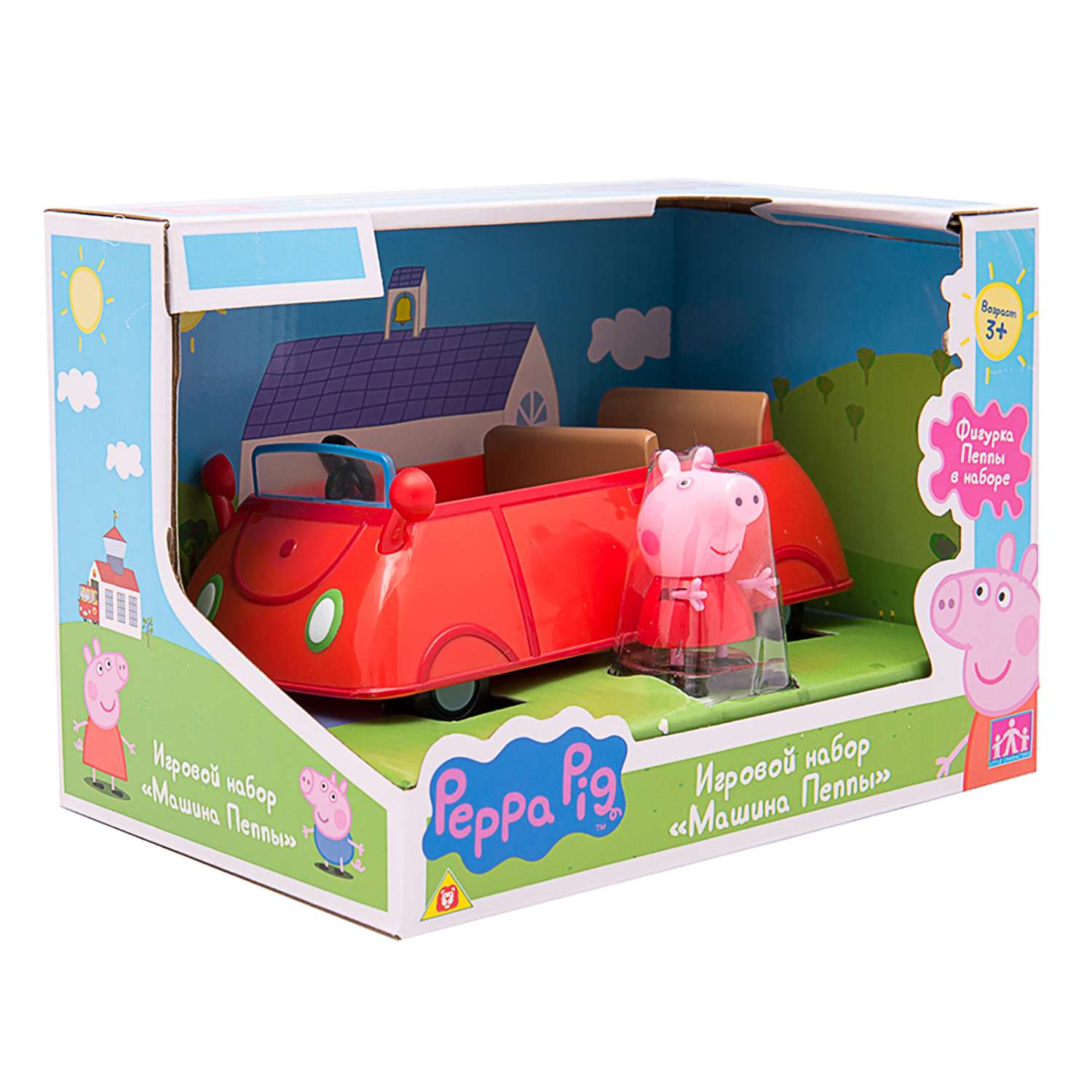 Игровой набор Свинка Пеппа машина Пеппы (фигурка Пеппы, машинка) - фото 7