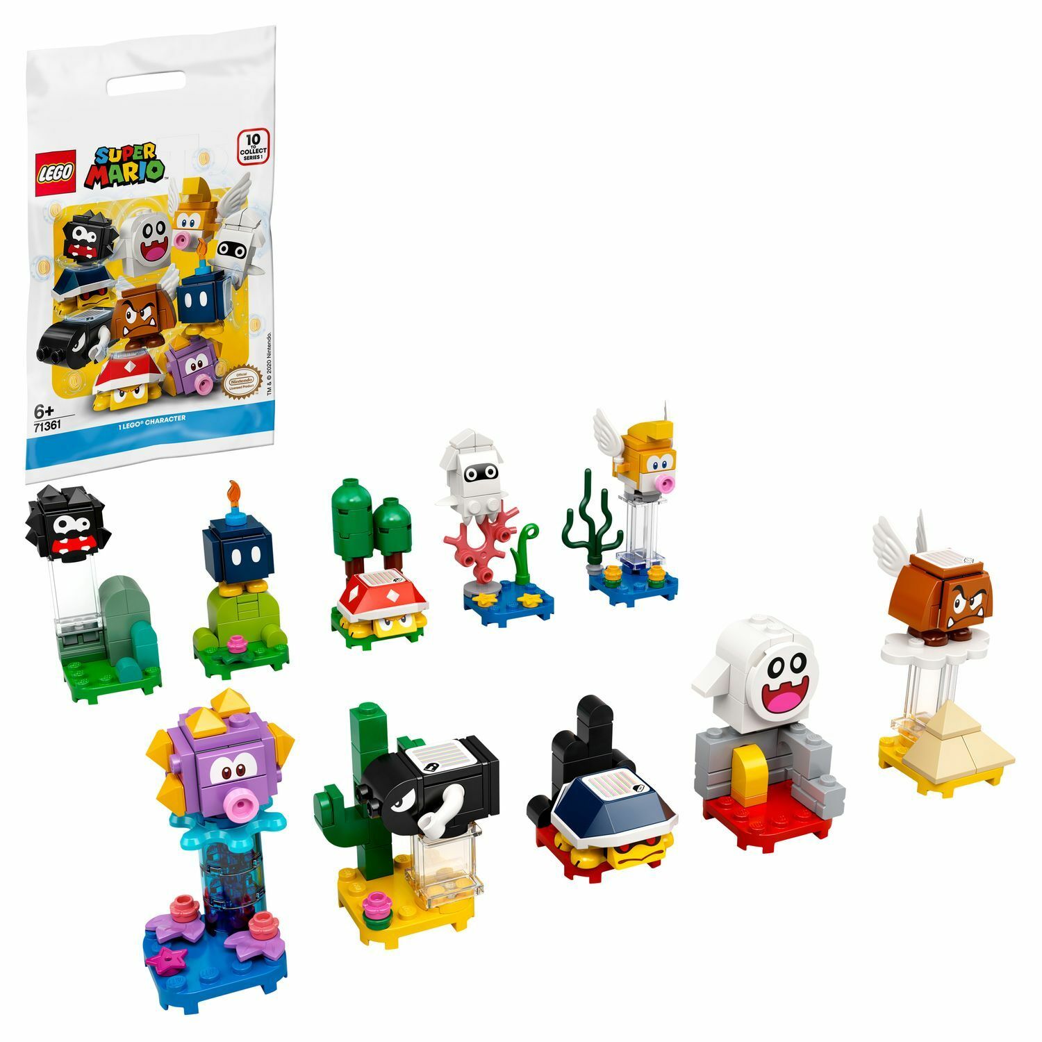 Конструктор LEGO Super Mario Фигурки персонажей 71361