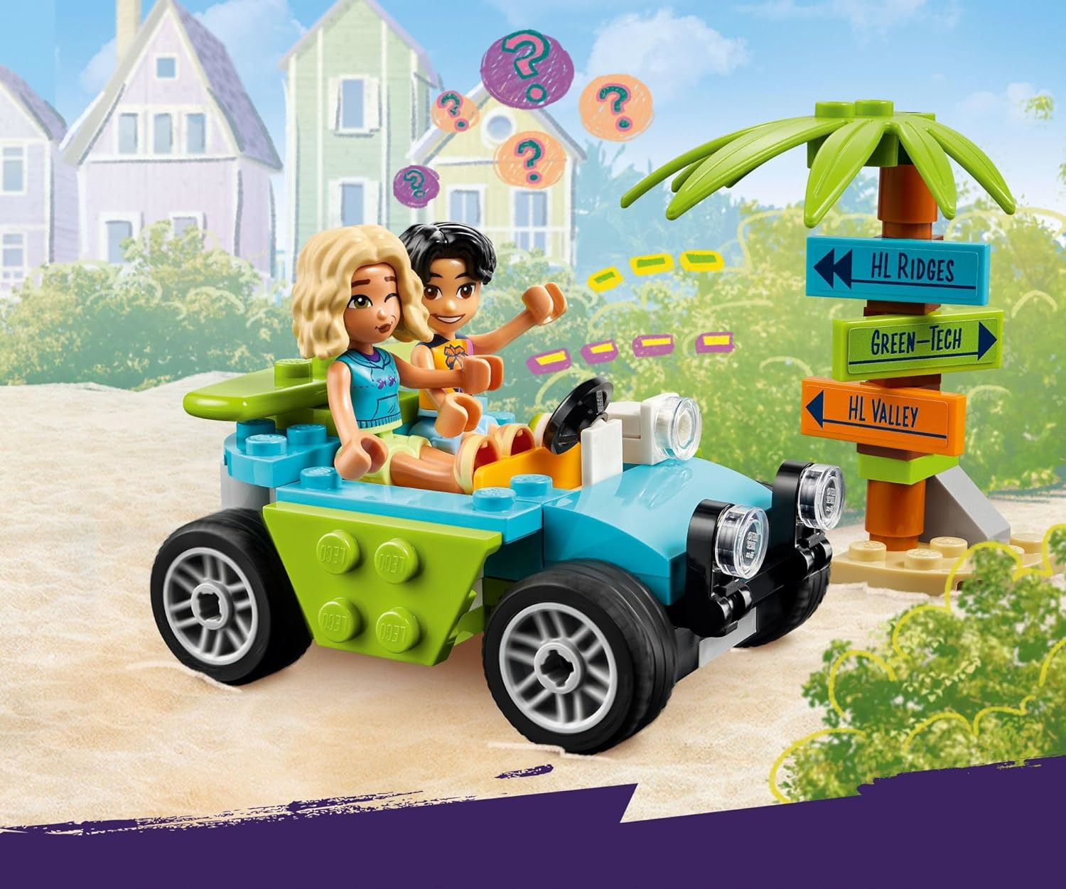 Конструктор LEGO Friends Подставка для пляжного смузи 42625 - фото 7