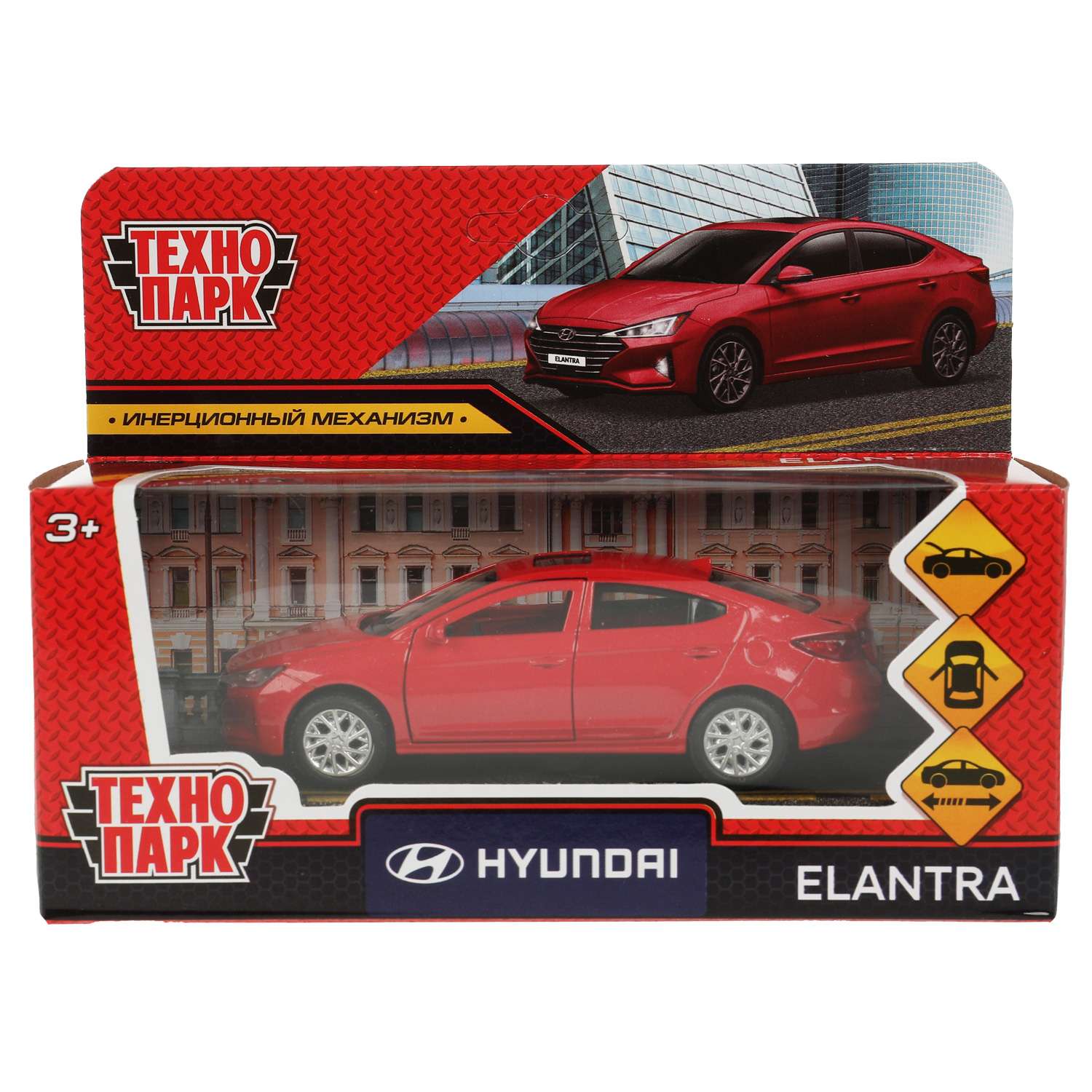 Машина Технопарк Hyundai Elantra 357770 357770 - фото 4