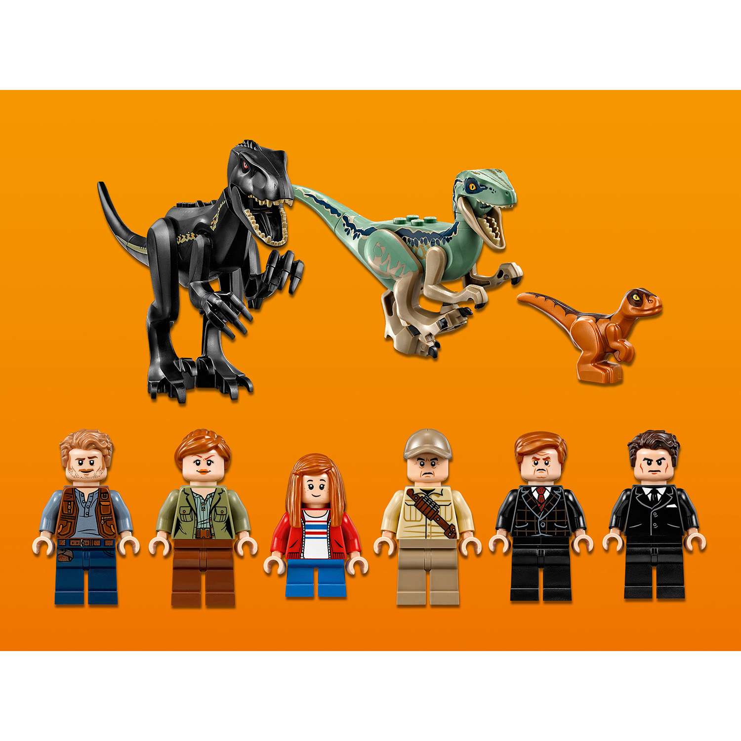 Конструктор LEGO Jurassic World Нападение индораптора в поместье Локвуд 75930 - фото 12