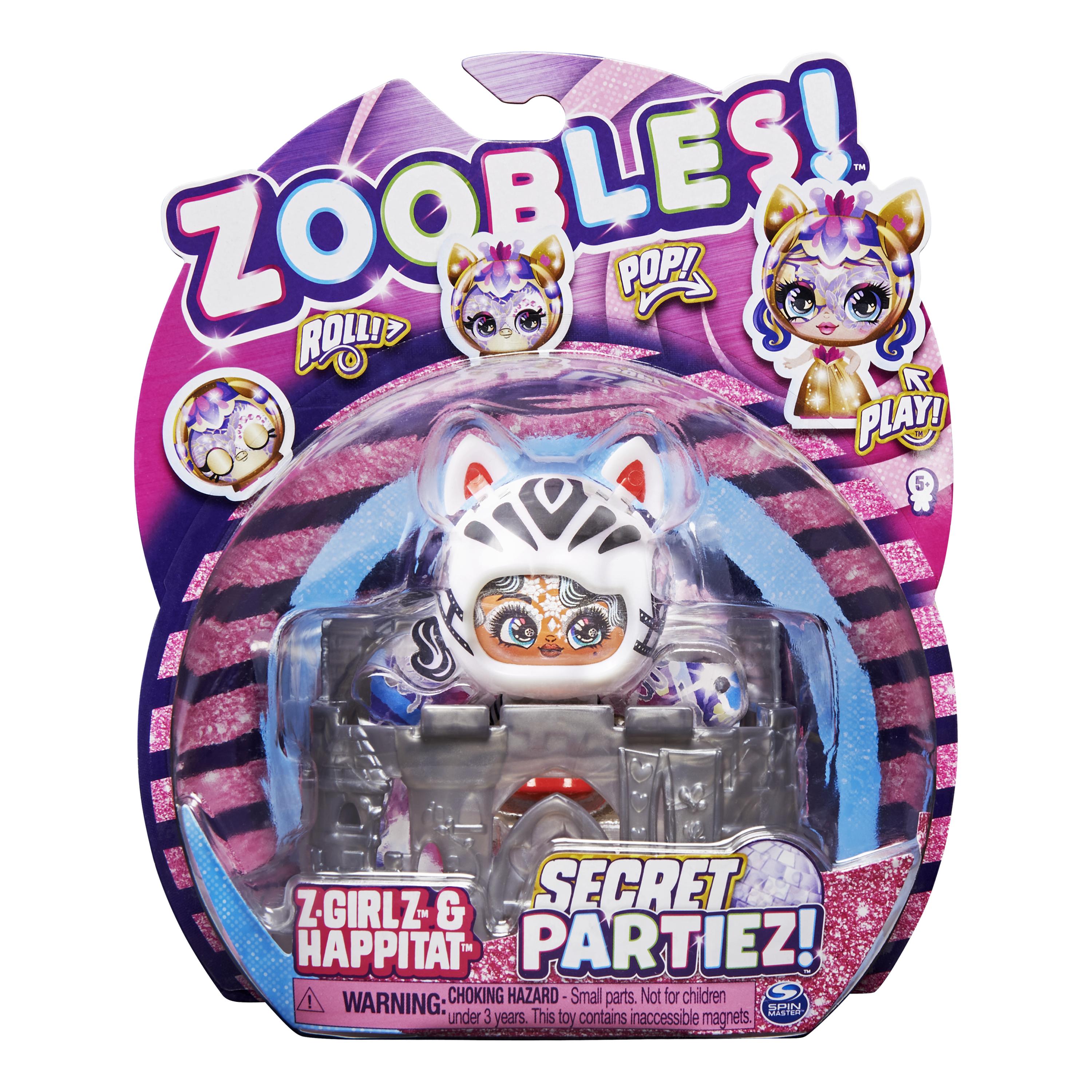 Набор ZOOBLES Малышка ЗУ Секретная вечеринка Zebra 6061945/20137627 купить  по цене 599 ₽ в интернет-магазине Детский мир