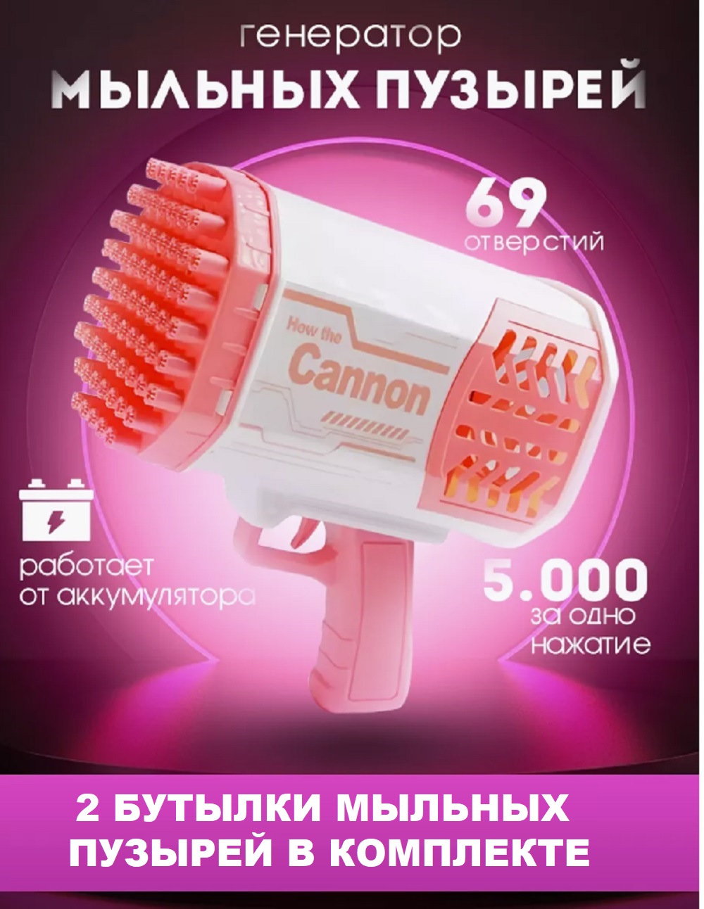 Пистолет для выдувания ТОТОША Базука - фото 1