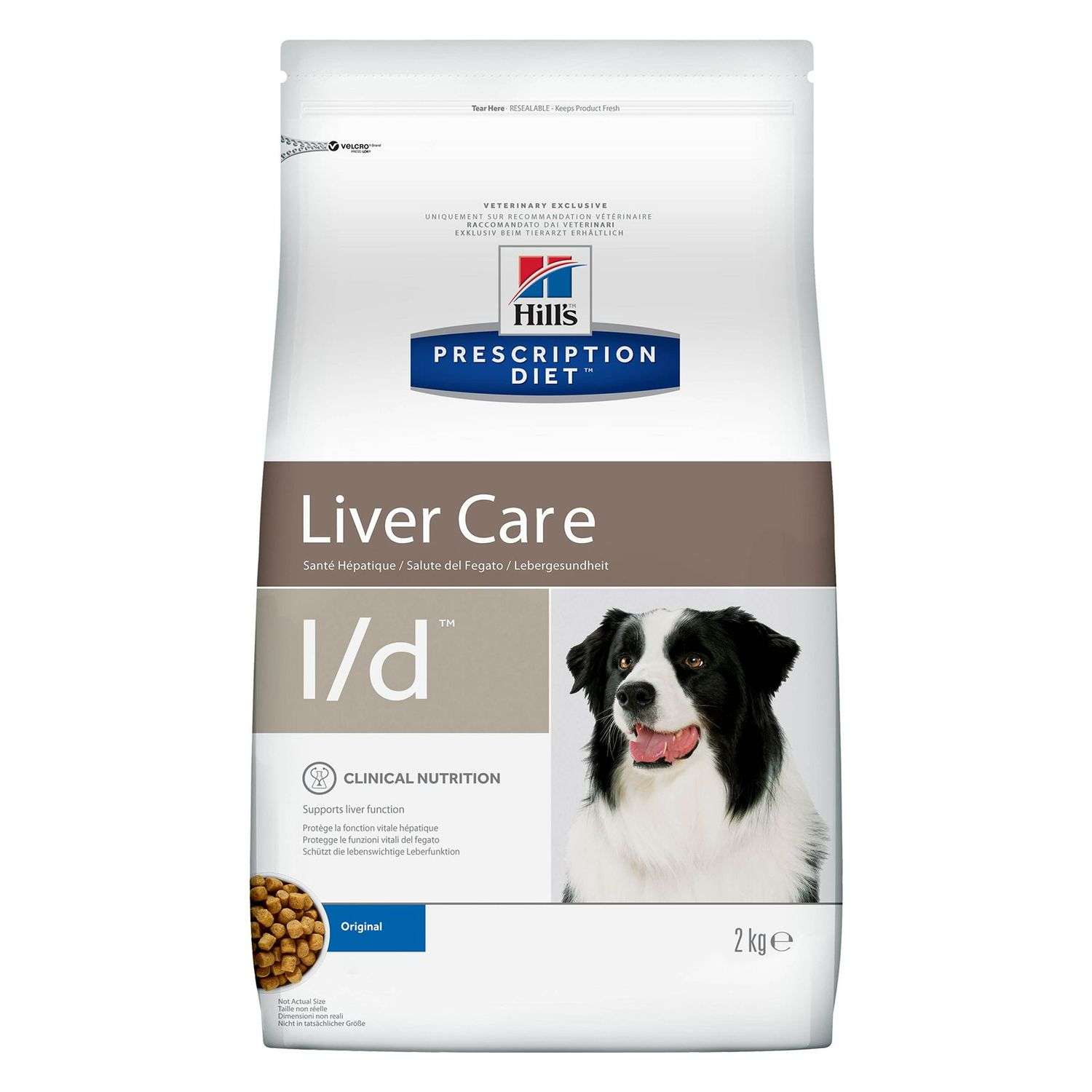 Корм для собак HILLS 2кг Prescription Diet l/d Liver Care для поддержания здоровья печени сухой - фото 1