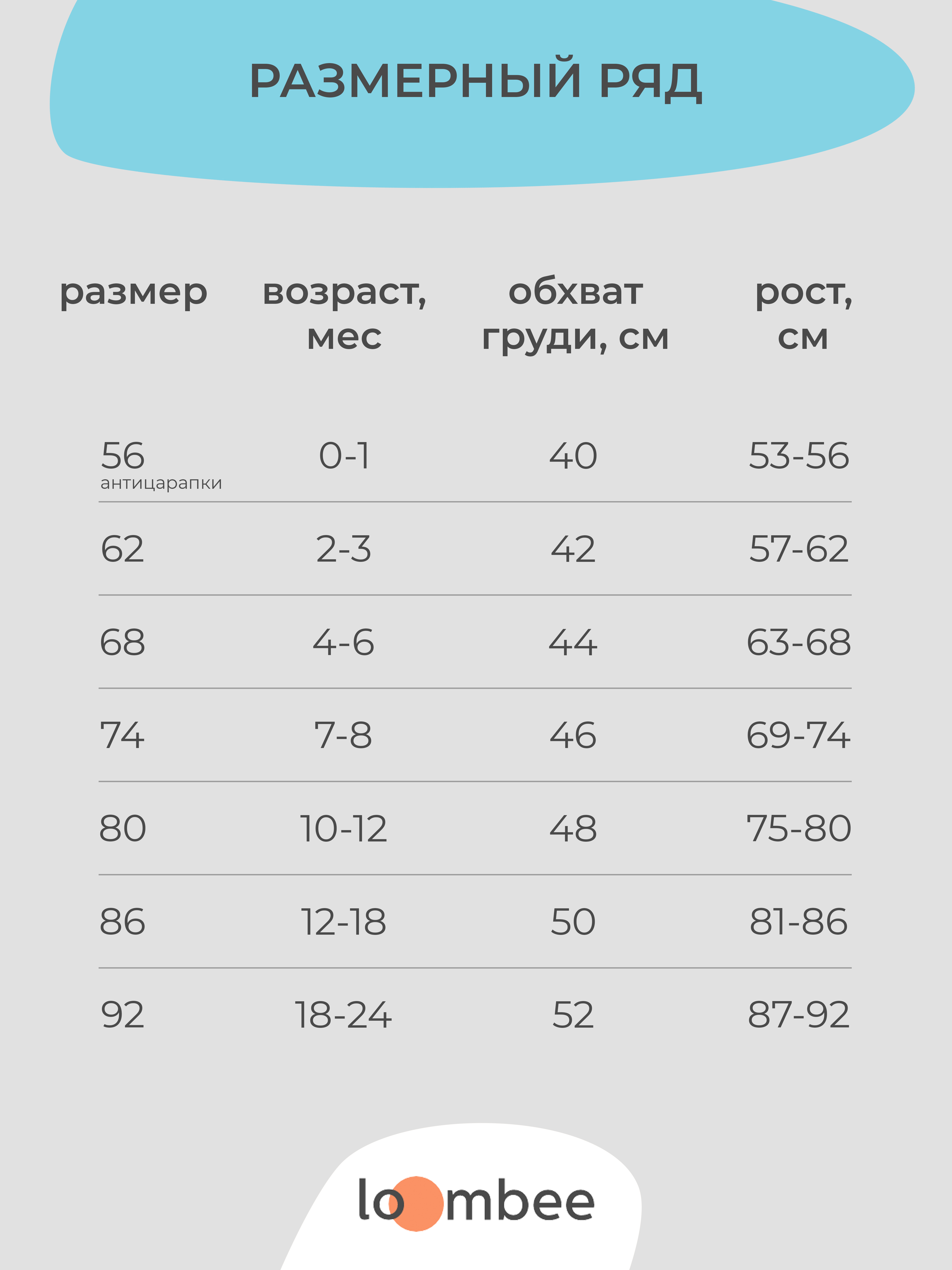 Боди loombee S-MQ-7598 - фото 10