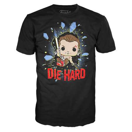 Набор фигурка+футболка Funko POP and Tee: Die Hard размер-L 37280