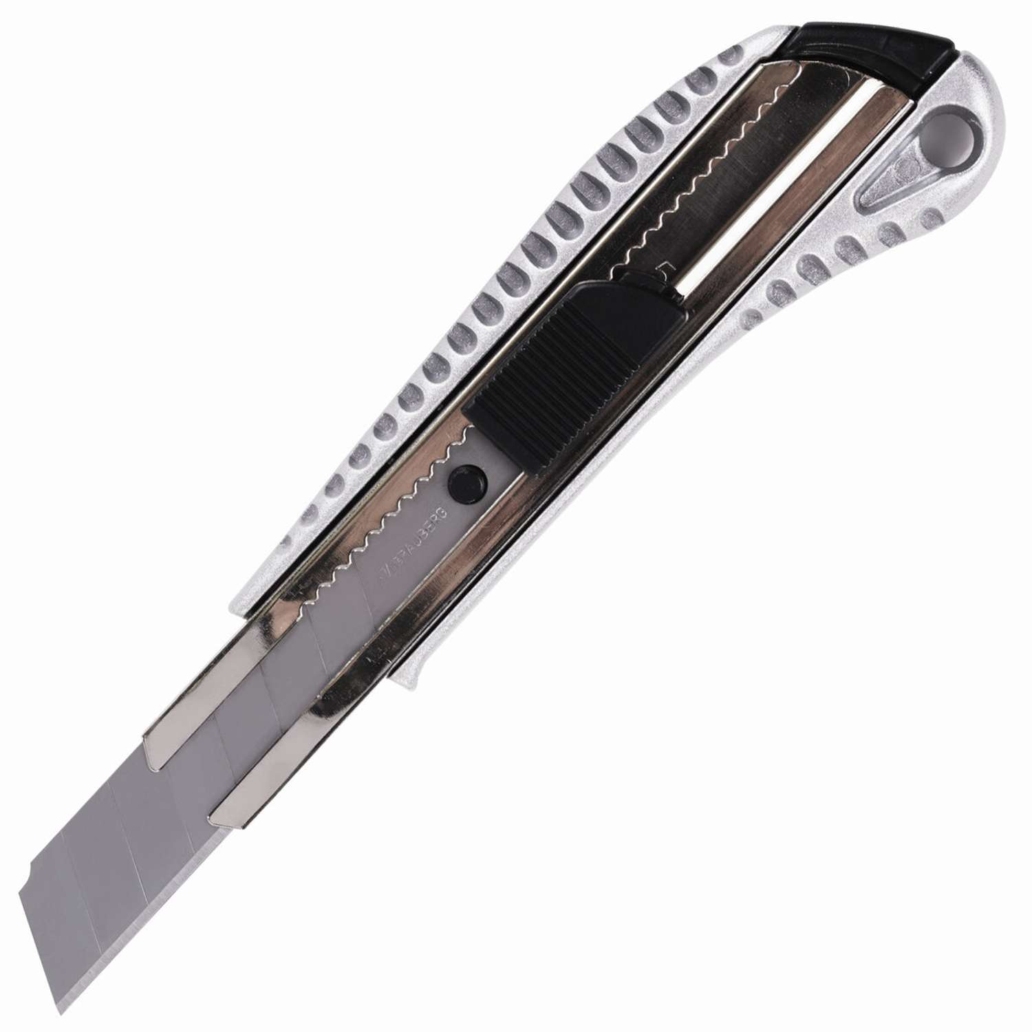 Нож канцелярский Brauberg строительный для резки бумаги 18 мм - фото 2