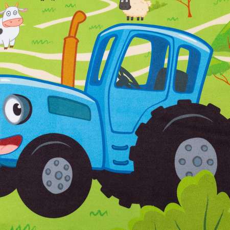 Полотенце-пончо Синий трактор Ферма 60х120 см