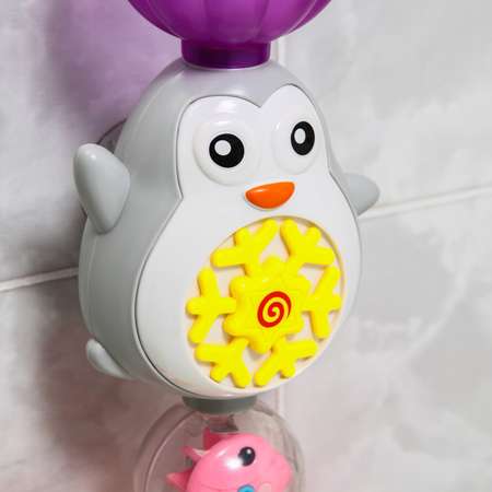 Набор Sima-Land игрушек для игры в ванне «Пингвинчик МАХ мельница»