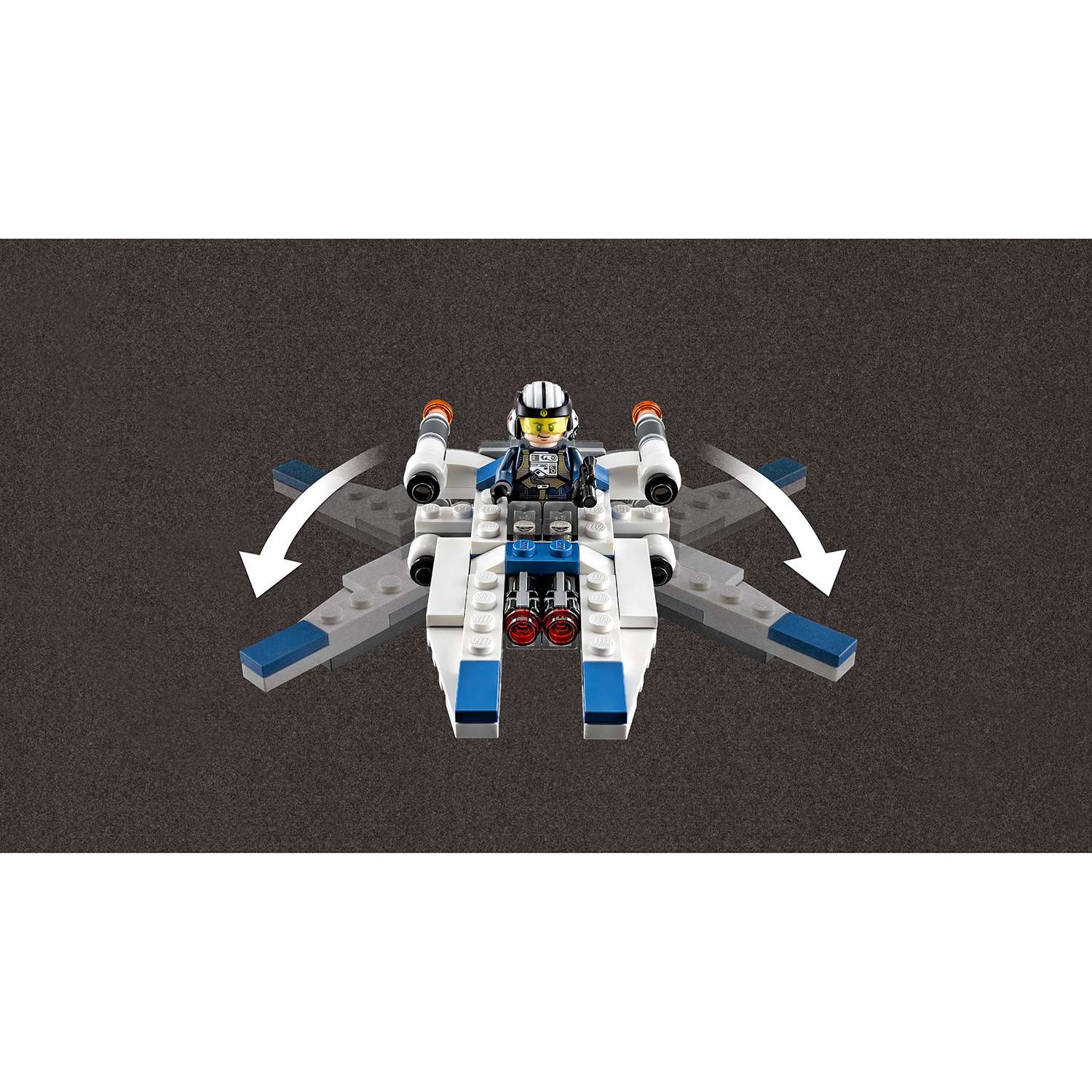 Конструктор LEGO Star Wars TM Микроистребитель типа U (75160) - фото 6