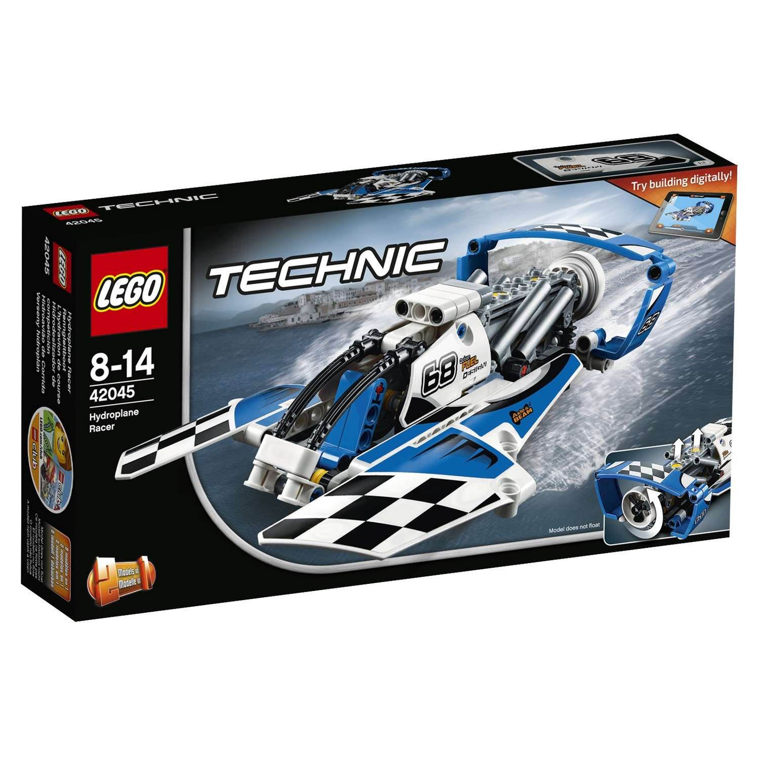 Конструктор LEGO Technic Гоночный гидроплан (42045) - фото 2