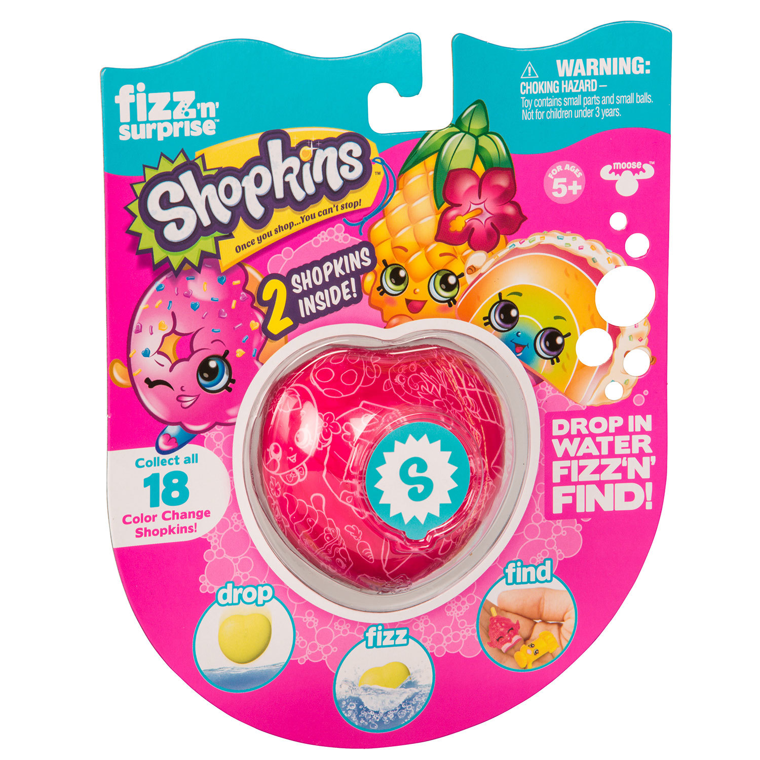 Набор Fizz N Surprise Shopkins Cердечко 19083 - фото 6