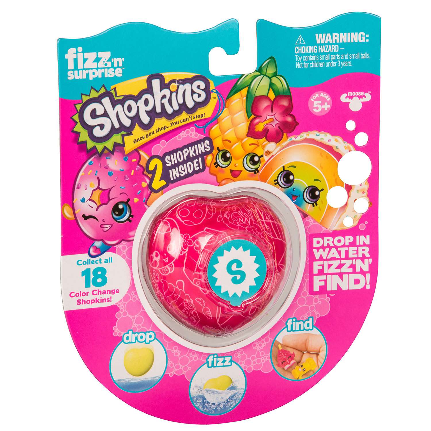 Набор Fizz N Surprise Shopkins Cердечко 19083 - фото 6