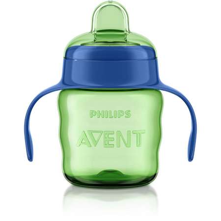 Чашка с ручками Philips Avent Comfort 200 мл 6 мес+ Голубая