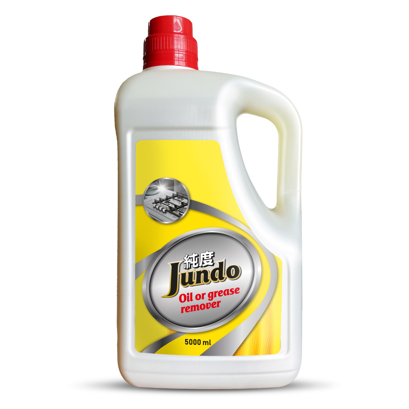 Жироудалитель Jundo Oil of grease remover 5 л концентрат для плит духовок вытяжек и посуды - фото 7