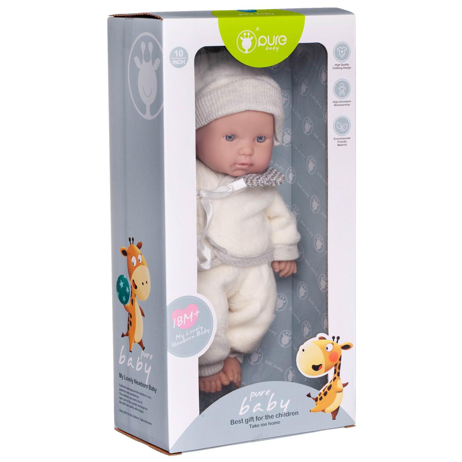 Кукла-пупс Junfa Pure Baby в вязаных вещичках 30 см WJ-22501 - фото 6