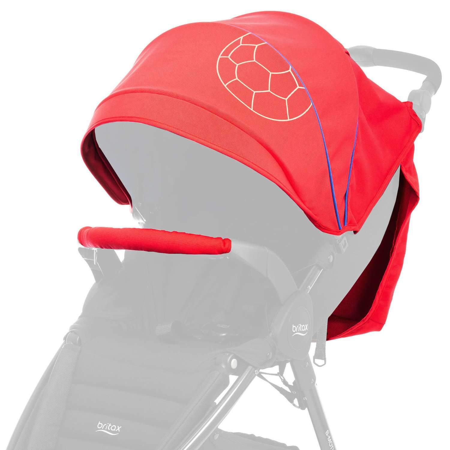 Капор для коляски Britax Roemer B-Agile 4 Plus/B-Motion 4 Plus/B-Motion 3 Plus Football Edition 2000029940 - фото 1