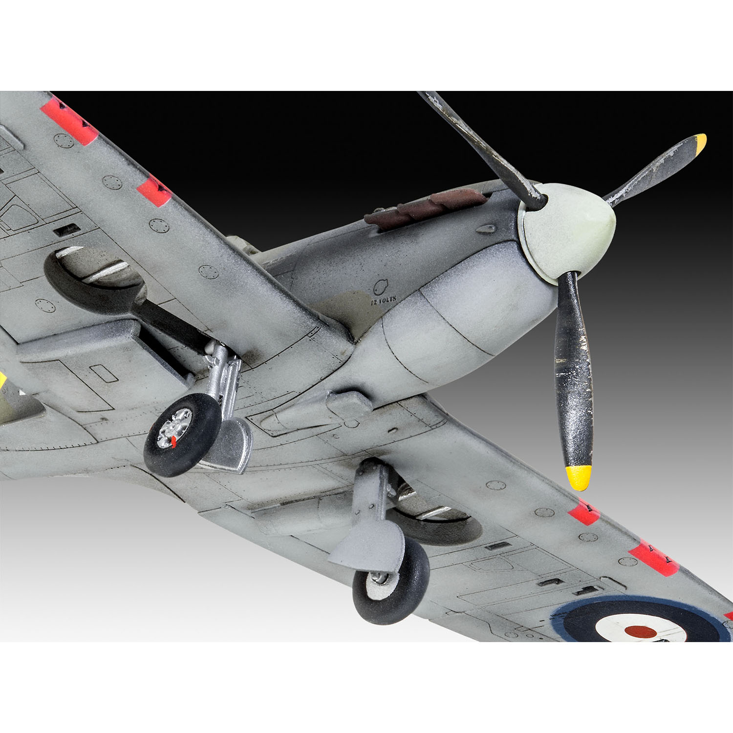 Модель для склейки Revell Истребитель Spitfire MkIIa 03953 - фото 5