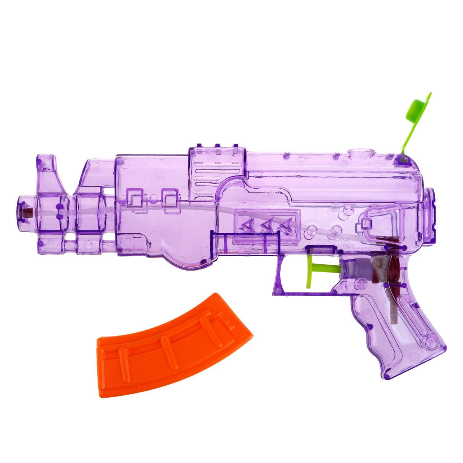 Водное оружие 1TOY Аквамания автомат фиолетовый - фото 1