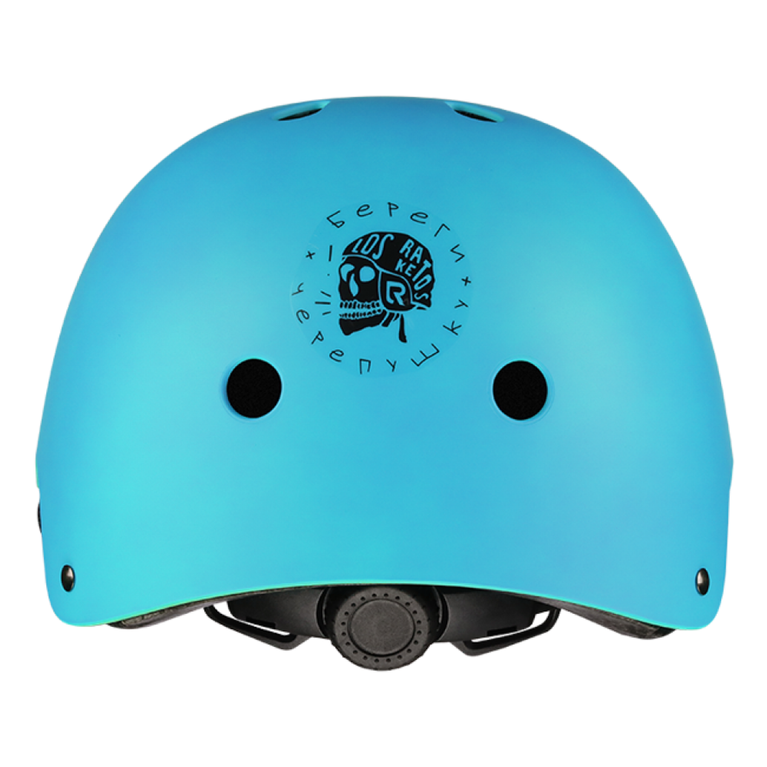 Шлем для велосипеда LOS RAKETOS Bambino Neon Blue S - фото 2