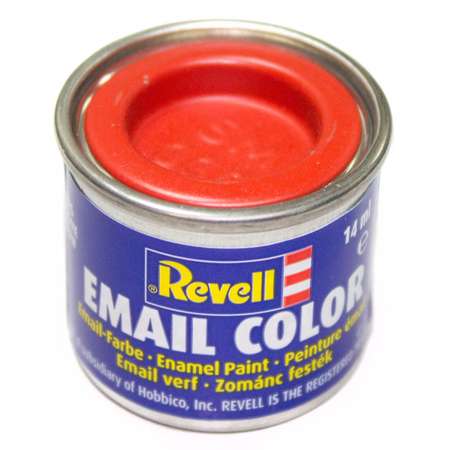 Краска Revell огненно-красная 3000 шелково-матовая