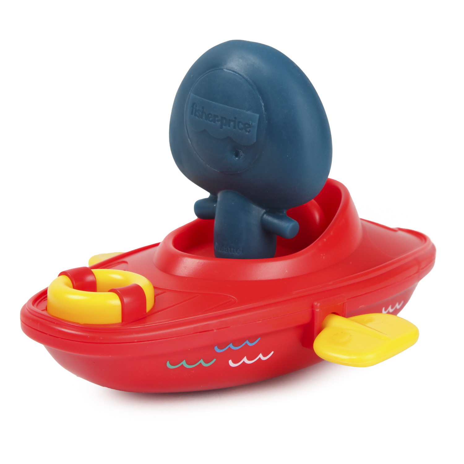 Игрушка для ванной Fisher Price Лодка с пингвином GMBT003C - фото 6