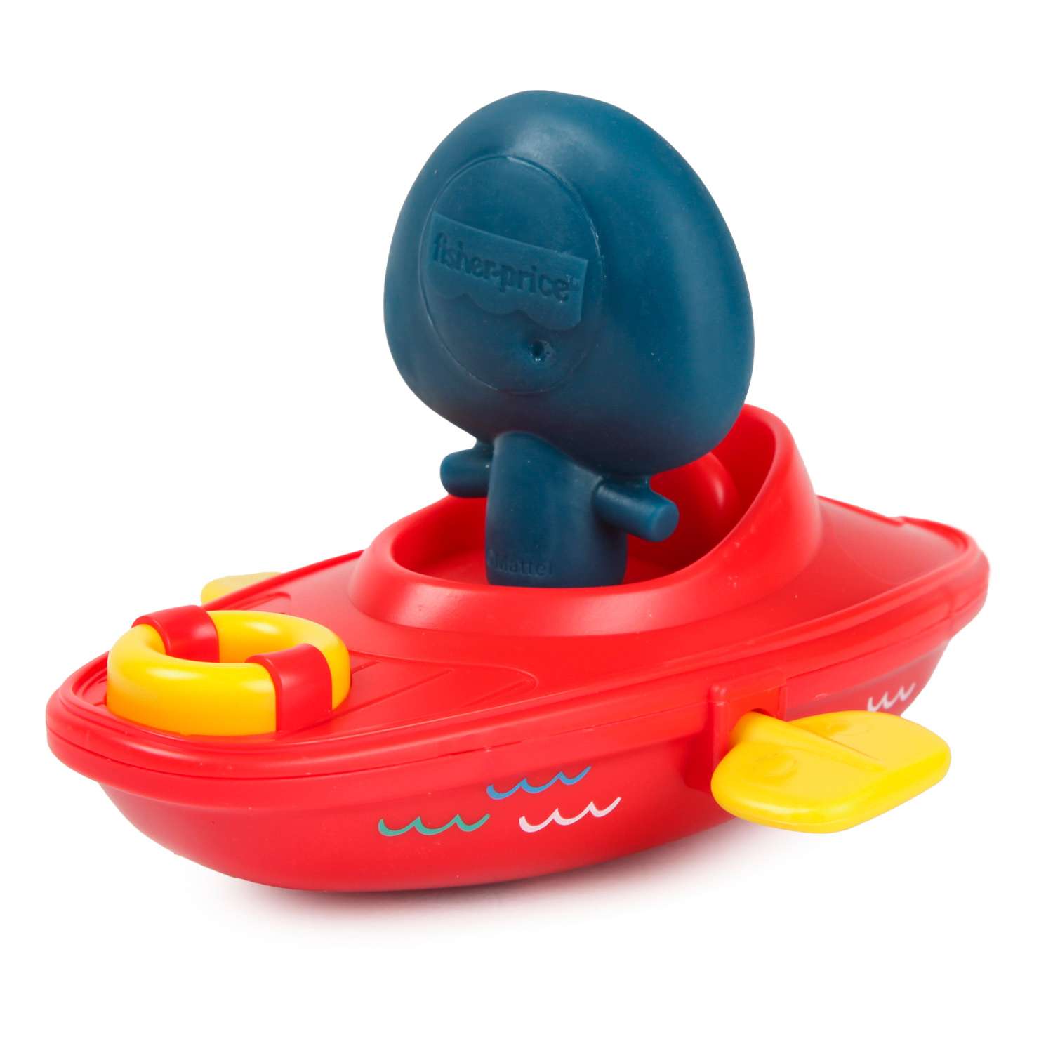 Игрушка для ванной Fisher Price Лодка с пингвином GMBT003C - фото 6