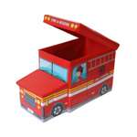 Короб для игрушек Uniglodis Автобус красный