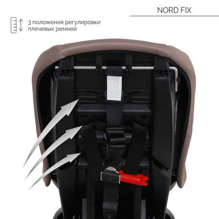 Автокресло Babyton Nord Fix Mokko Isofix 0+/1 (0-18 кг)