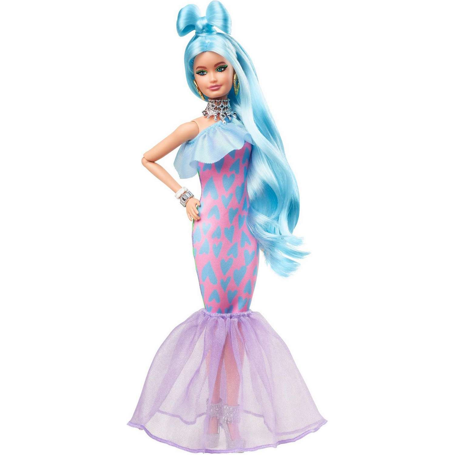 Кукла Barbie Экстра со светло-голубыми волосами GYJ69 GYJ69 - фото 4
