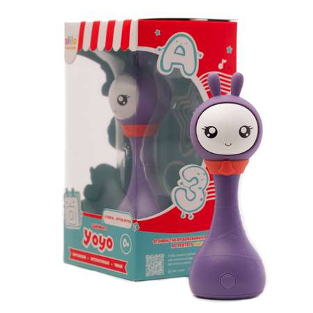 Игрушка alilo Умный зайка R1 +Yoyo Фиолетовый 61037