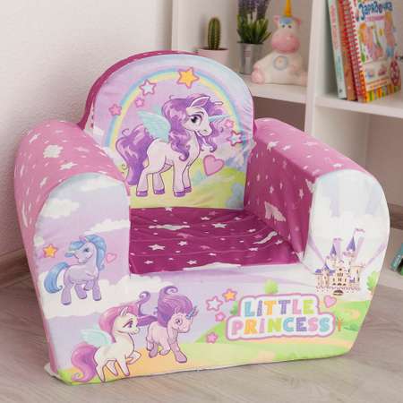 Детское кресло JoyArty Маленькая принцесса пони