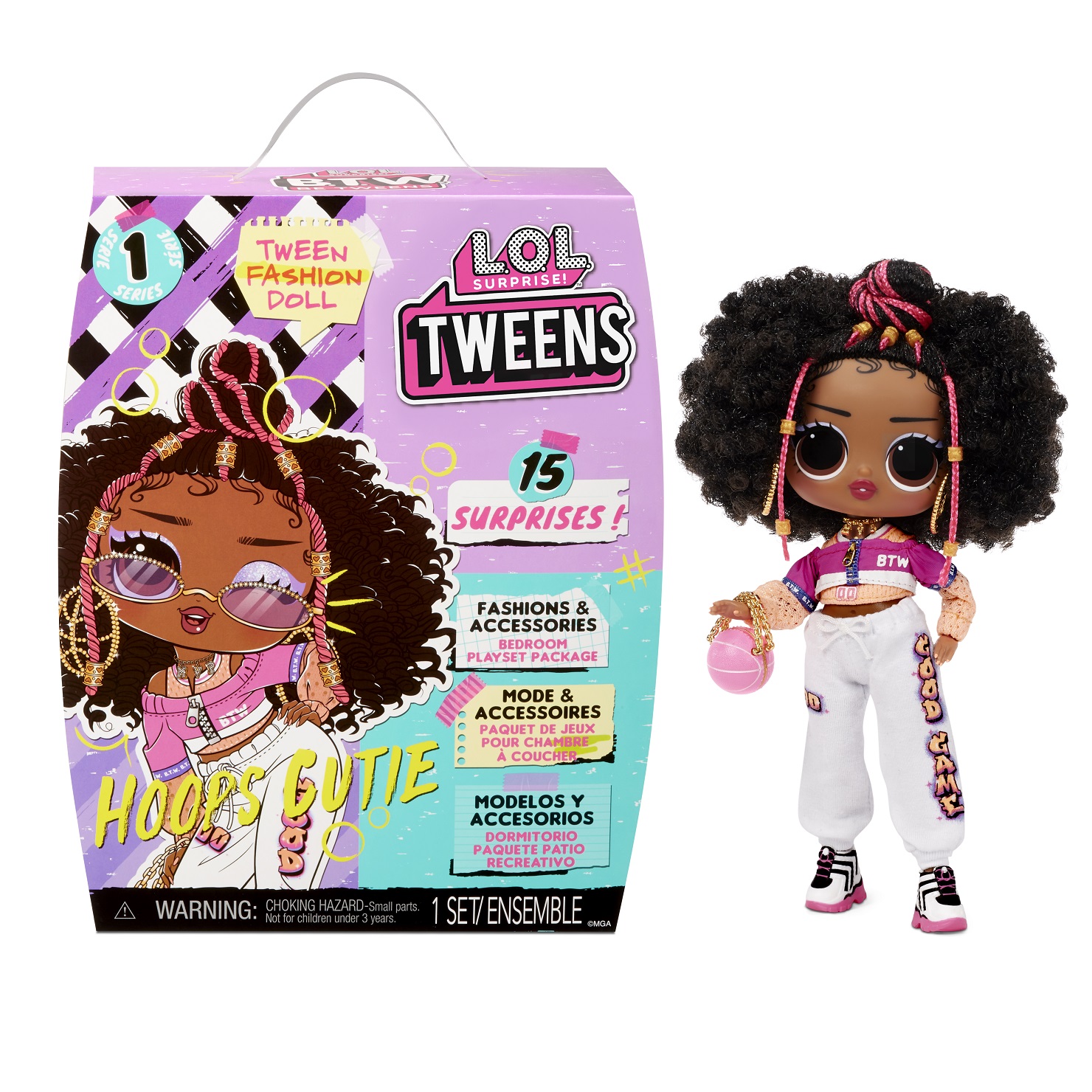 Кукла LOL Surprise! Tweens Doll- Hoops Cutie 576693-WB - фото 1