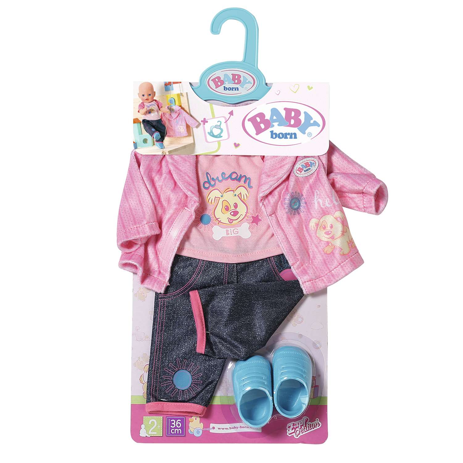 Одежда для кукол Zapf Creation Baby Born My Little для детского сада 827-369 827-369 - фото 2