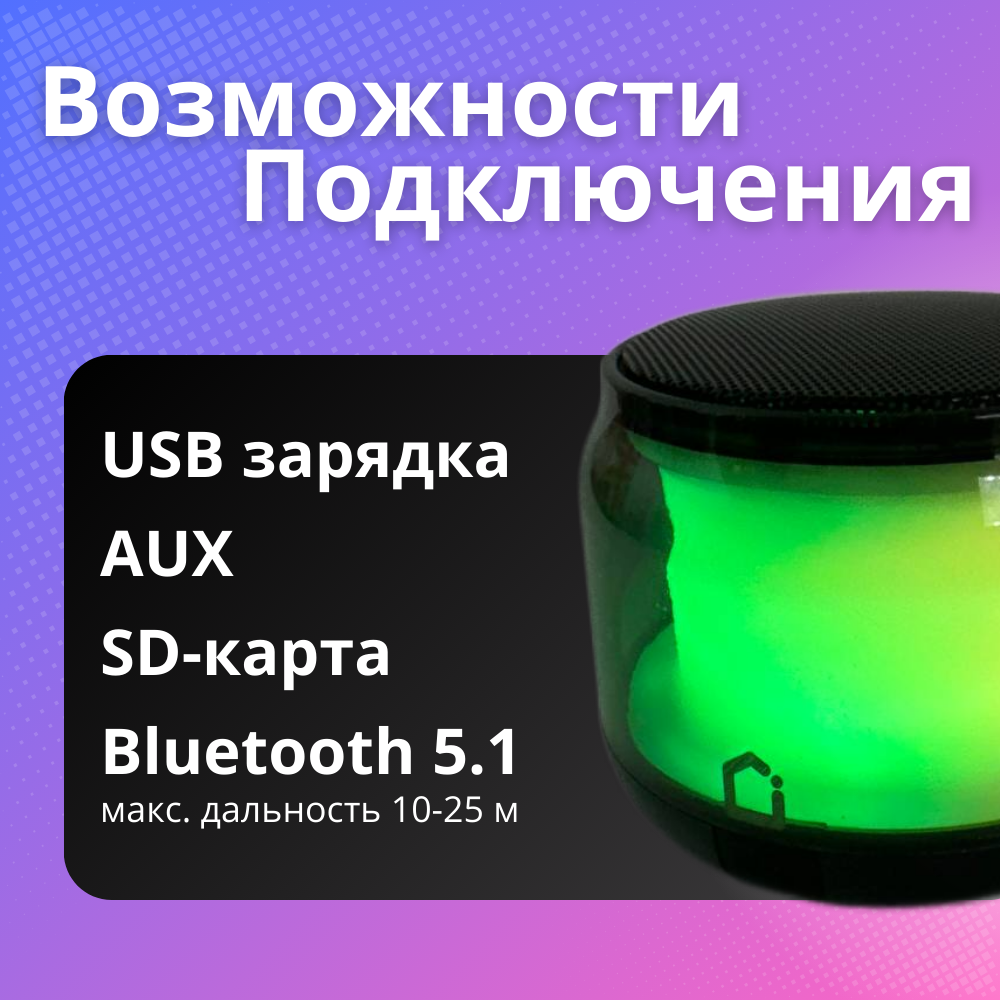 Беспроводная Bluetooth колонка iFEEL ELO IFS-BM001 - фото 2