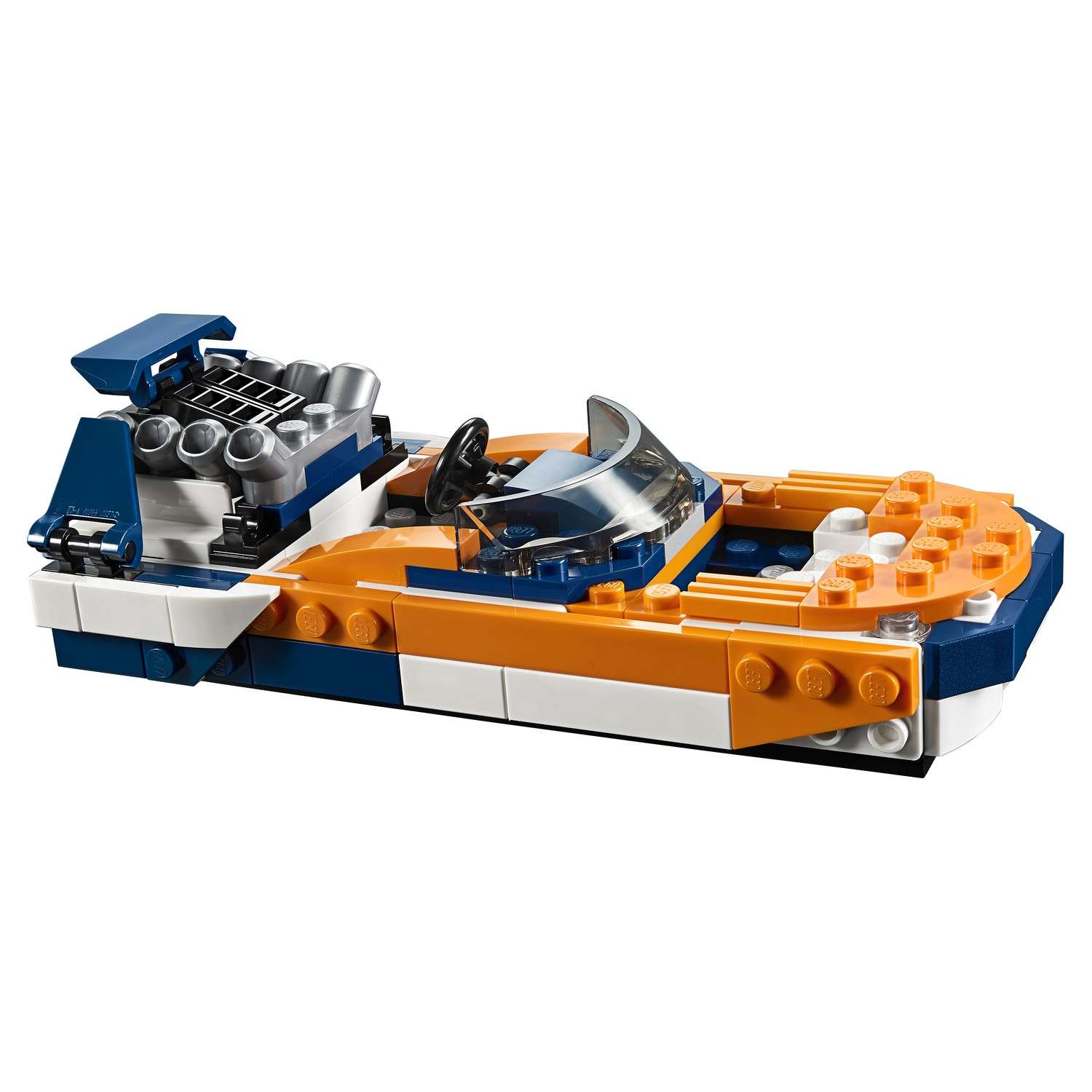 Конструктор LEGO Creator Гоночный автомобиль Оранжевый 31089 - фото 15