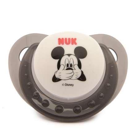 Соска-пустышка Nuk Disney Микки силикон р-р 2 (1 шт) в ассортименте