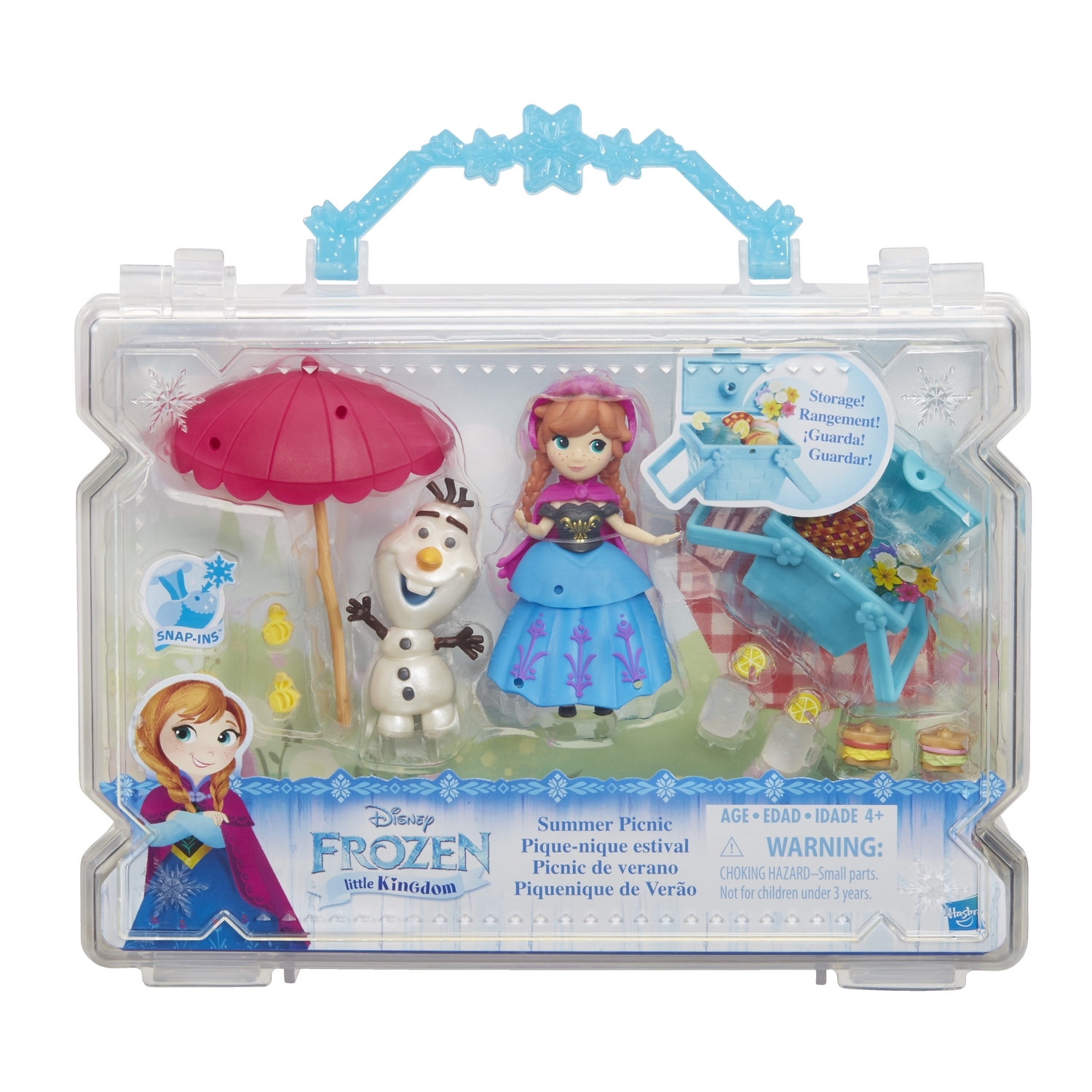 Набор игровой Disney Frozen Холодное Сердце Анна и Олаф на пикнике B5191EU4 - фото 2