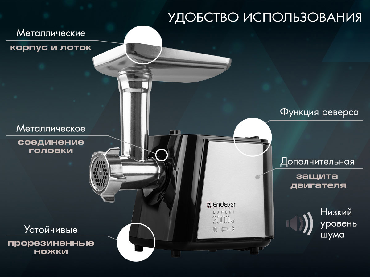 Электрическая мясорубка ENDEVER SIGMA-55 - фото 7