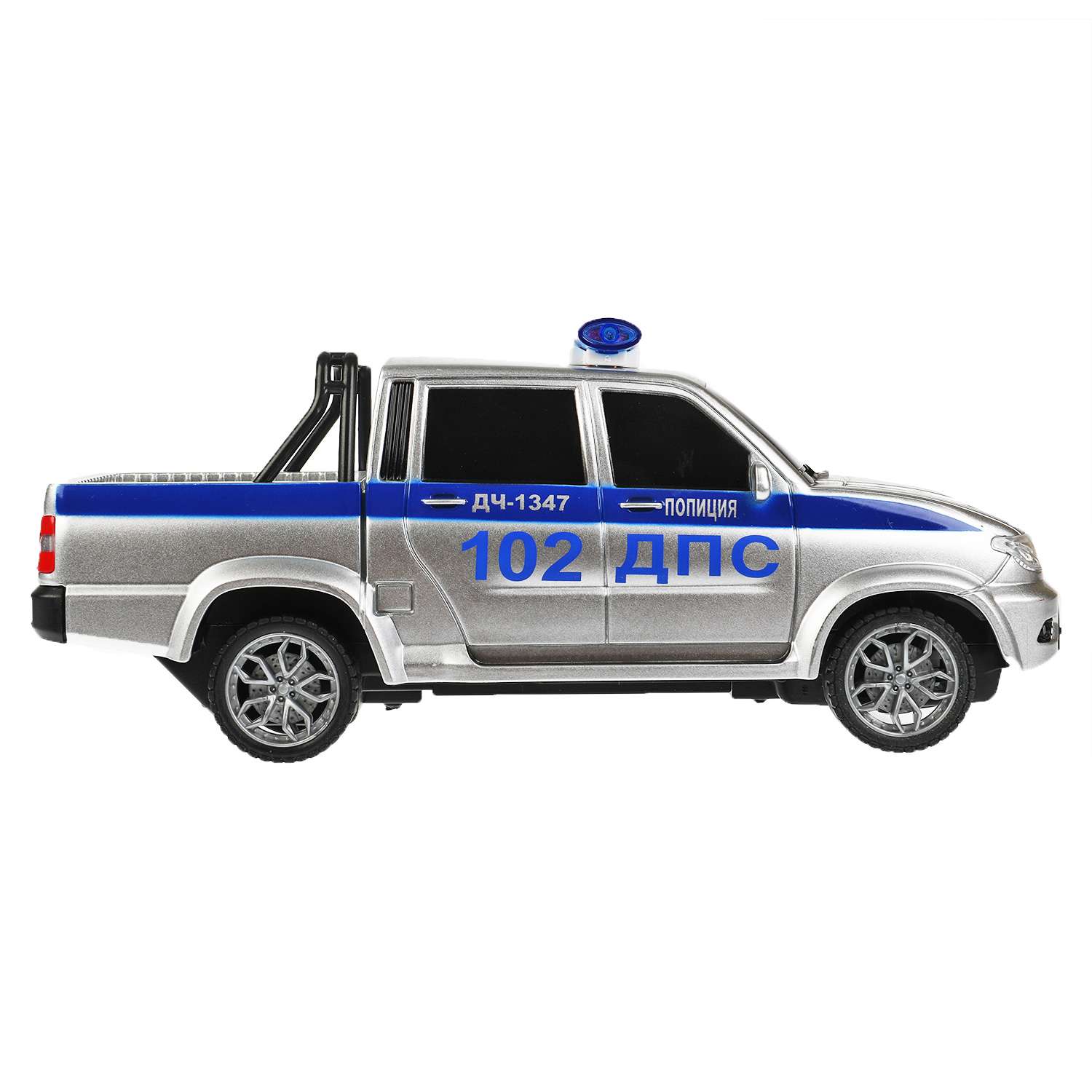 Машина Технопарк РУ Uaz Pickup Полиция 325160 325160 - фото 5