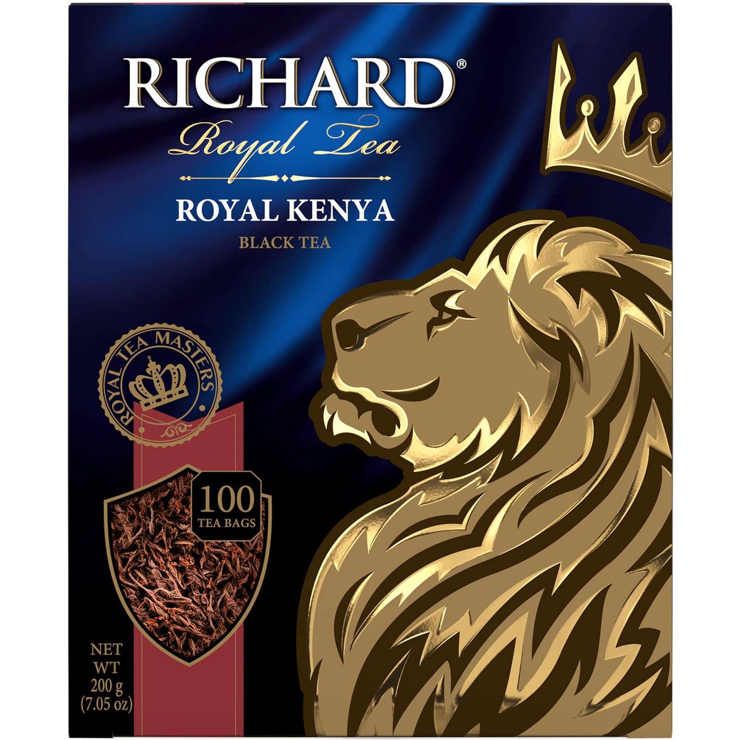 Чай черный Richard Royal Kenya 100 пакетиков - фото 1