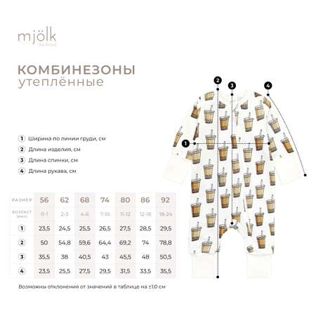 Утеплённый комбинезон Mjolk