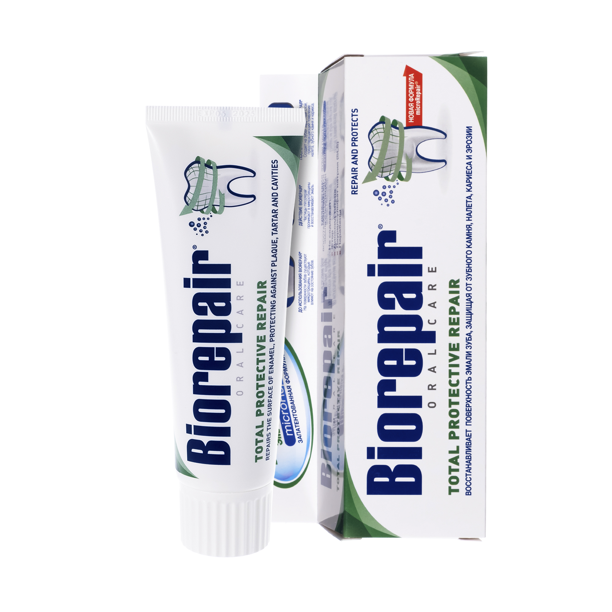 Зубная паста Biorepair Total Protective Repair 75мл с 14лет - фото 1