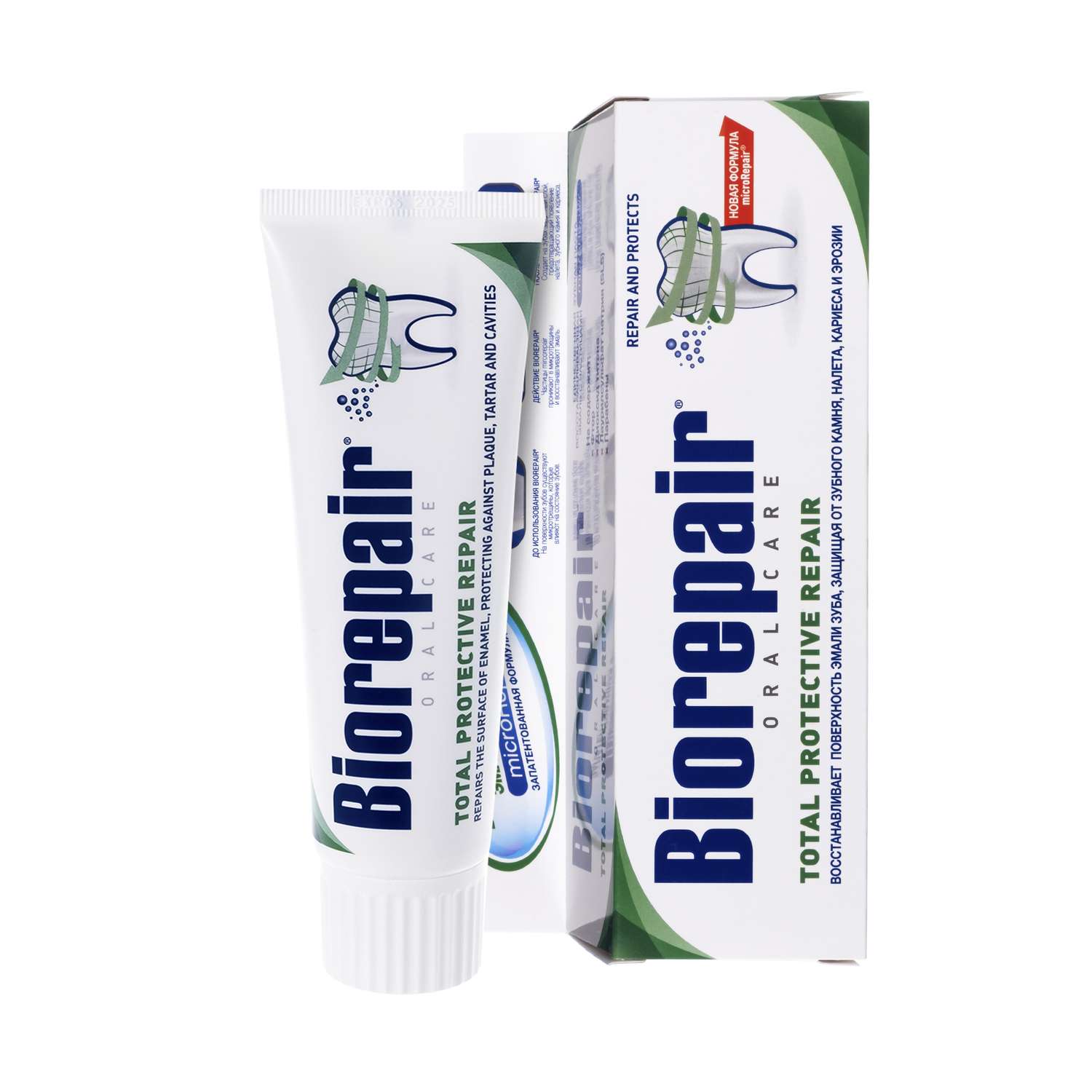 Зубная паста Biorepair Total Protective Repair 75мл с 14лет - фото 1