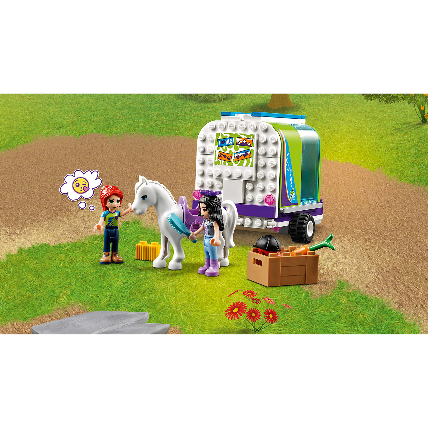 Конструктор LEGO Friends Трейлер для лошадки Мии 41371 - фото 10