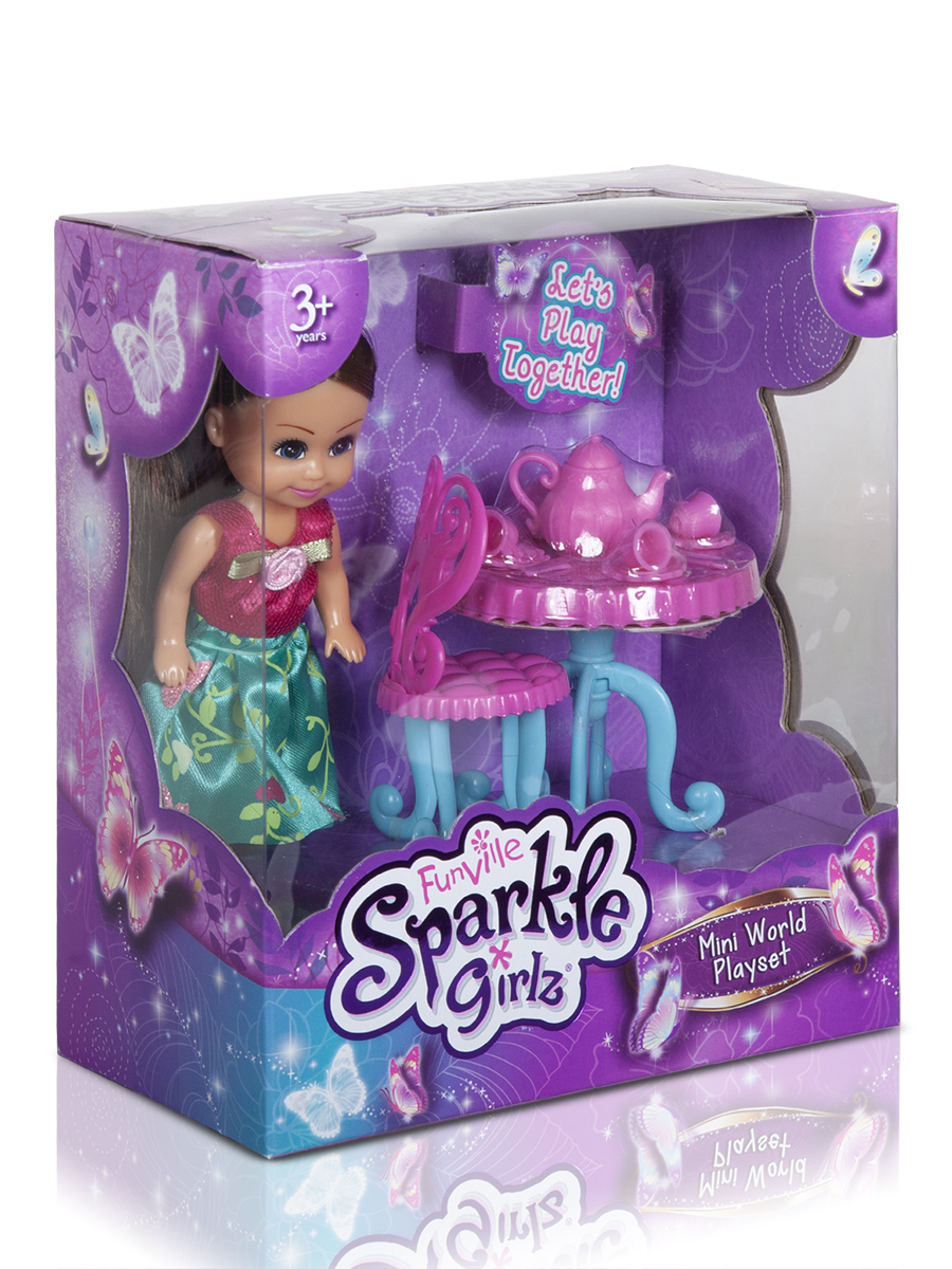 Набор с куклой Zuru Sparkle Girlz Sparkle Girlz кукла 11 см мебель бирюза SG29095//бирюзовый - фото 3