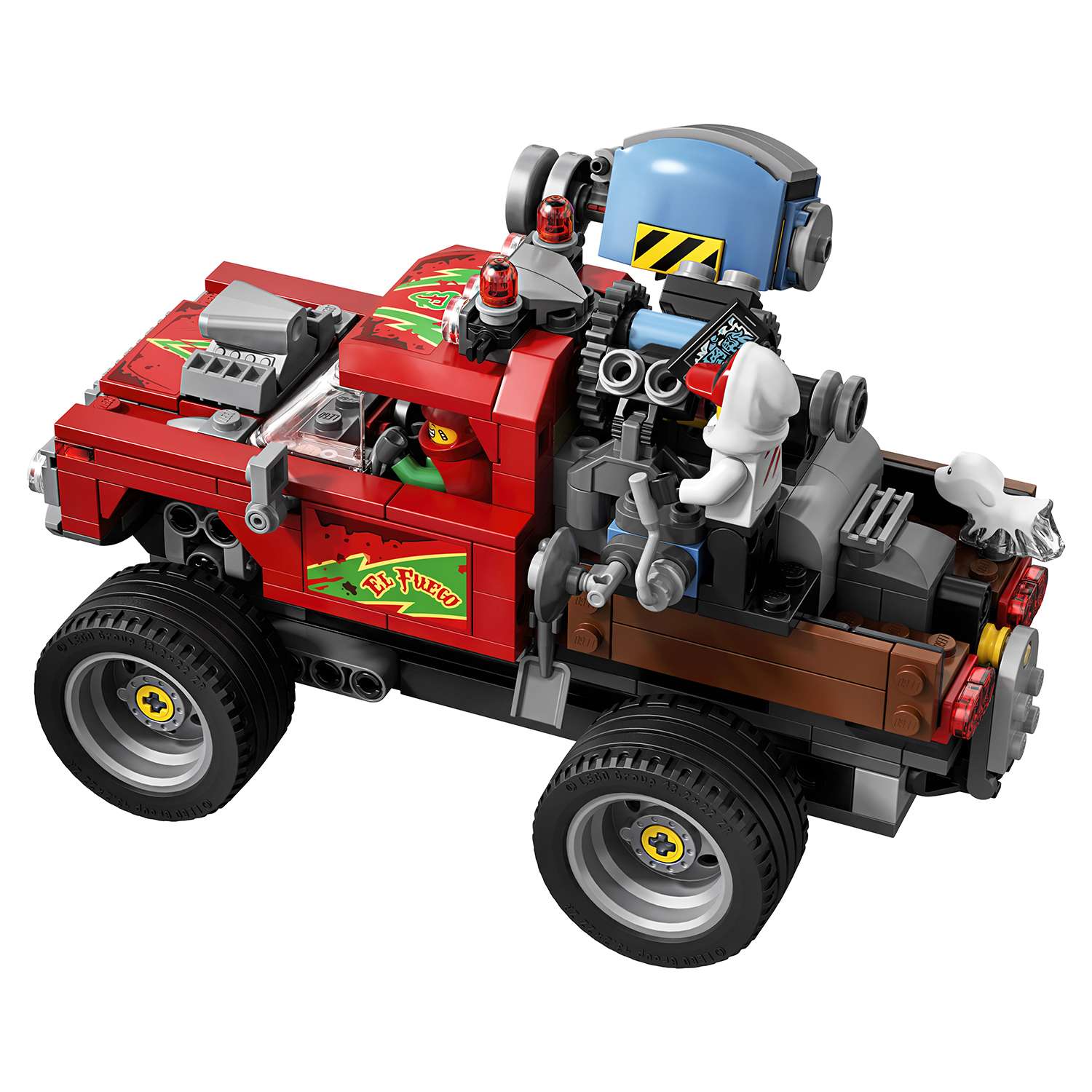 Конструктор LEGO Hidden Side Трюковый грузовик Эль-Фуэго 70421 - фото 13