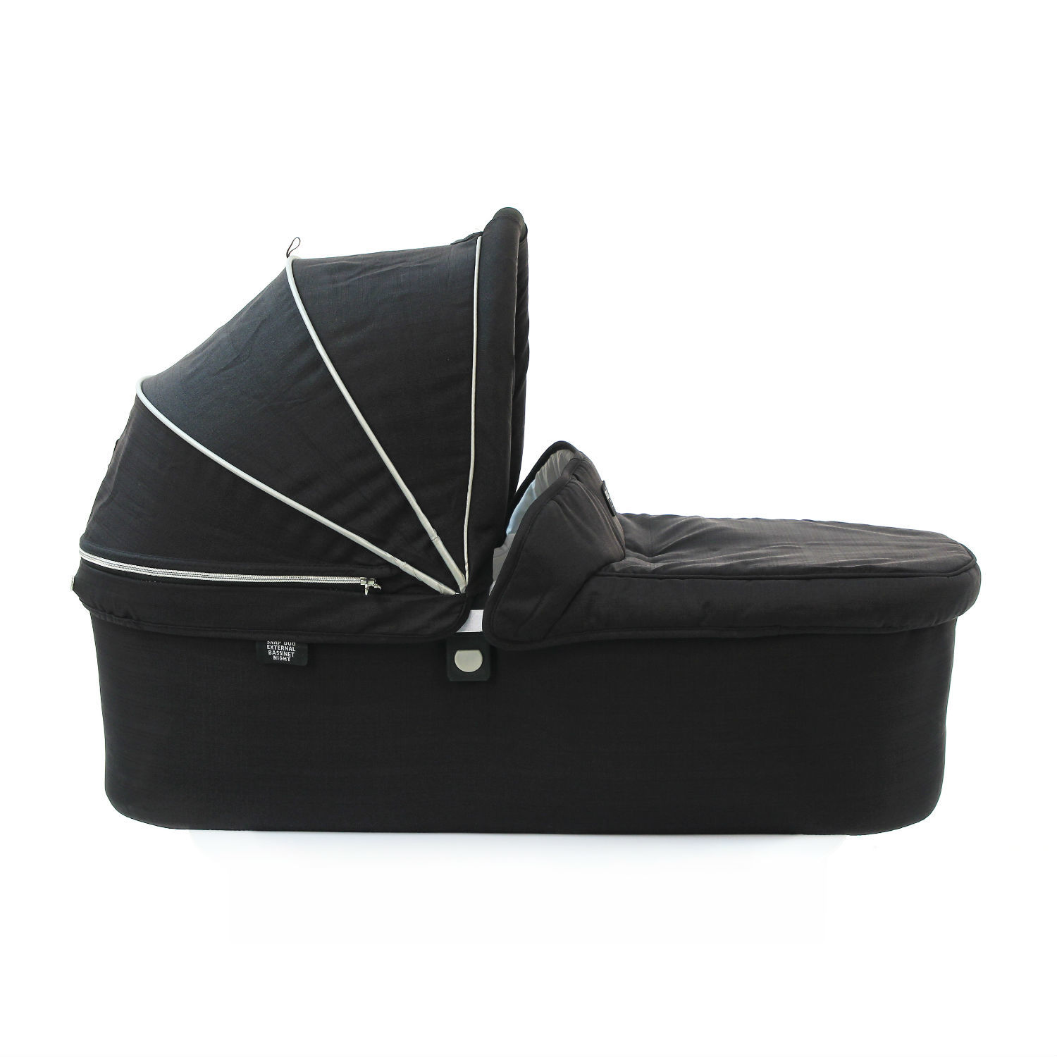 Люлька Valco baby External Bassinet Snap Duo Чёрная - фото 1